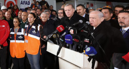 MHP Genel Başkanı Bahçeli: "(Kahramanmaraş merkezli depremler) Bu felaketi aşacağız
