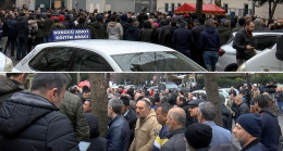 Esenyurt SGK önünde EYT izdihamı