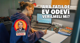 Ara tatilde ev ödevi verilmeli mi?