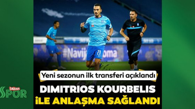 Trabzonspor, Dimitrios Kourbelis transferini resmen açıkladı