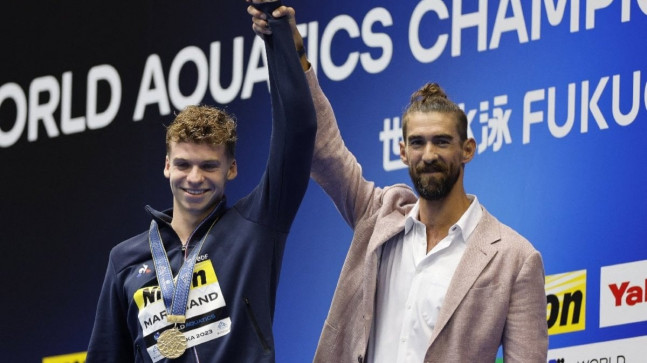 Leon Marchand, Michael Phelps’in tarihi rekorunu kırdı