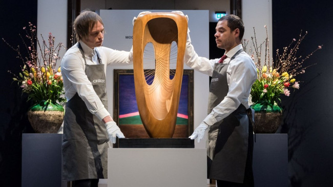 Christie’s Müzayede Evi’nde ön gösterim yapıldı
