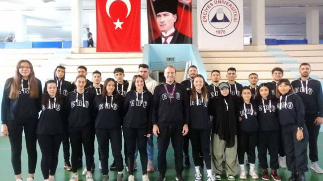 Erciyes Üniversitesi’nde hedef çifte şampiyonluk