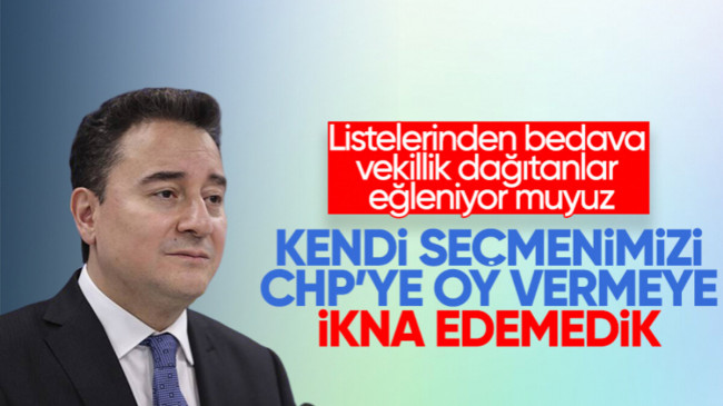 Seçmenimizi CHP’ye oy vermeye ikna edemedik