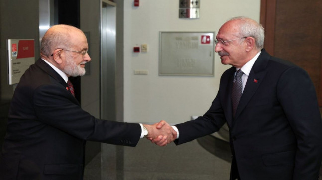 Temel Karamollaoğlu’ndan Kemal Kılıçdaroğlu’na ziyaret