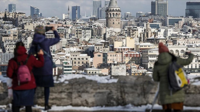 Türkiye yılın ilk ayında 2 milyonu aşkın yabancı ziyaretçi ağırladı