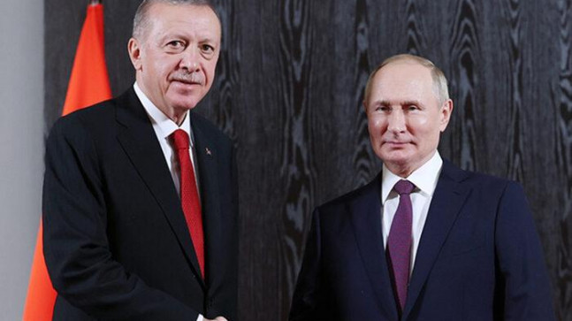 Cumhurbaşkanı Erdoğan, Rusya Devlet Başkanı Putin ile telefonda görüştü