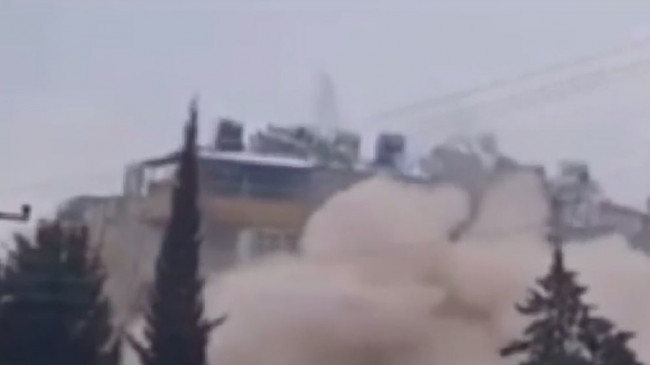 Kahramanmaraş’taki ikinci deprem kamerada