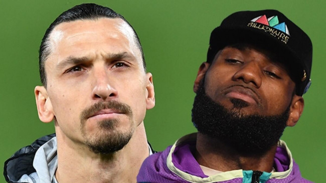 Zlatan Ibrahimovic ve LeBron James arasında gerilim tırmanıyor!
