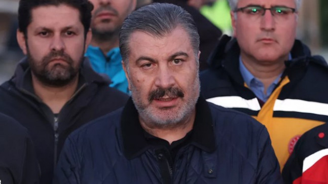 Bakan Koca: Kahramanmaraş’ta şebeke suyu içilmemeli