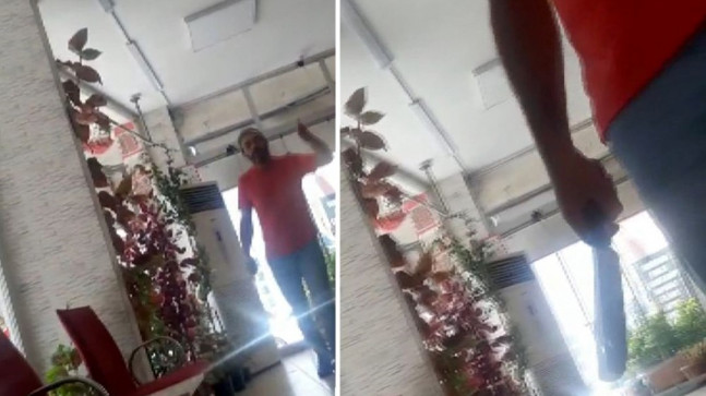 Esenyurt’ta çocuklarını görmeye gelen eski eşe satırla tehdit – Son Dakika Türkiye Haberleri