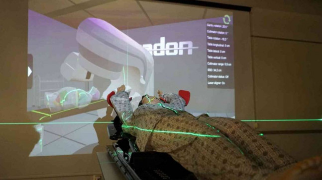 Hasta set-up ve tedavi süreçlerinin simülasyonu yapılabilecek