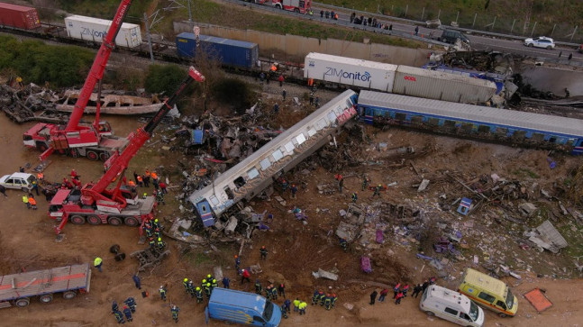 Yunanistan’daki tren kazasında son durum: Can kaybı 46’ya yükseldi