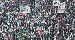 Bursaspor-Amedspor maçında açılan pankartlar nedeniyle 4 kişiye gözaltı kararı