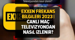 EXXEN FREKANS BİLGİLERİ 2023 | Canlı maç televizyondan nasıl izlenir? Exxen televizyona nereden bağlanır?