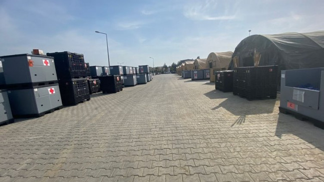 ABD’nin sahra hastanesi Sağlık Bakanlığı’na devredildi