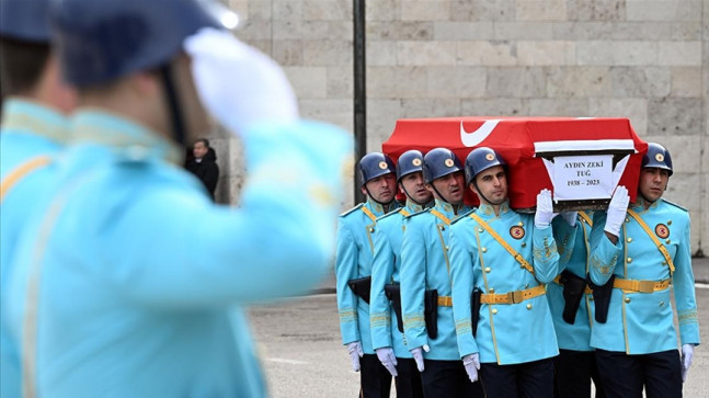 Eski TBMM Danışma Meclisi Üyesi Aydın Zeki Tuğ için TBMM’de cenaze töreni düzenlendi