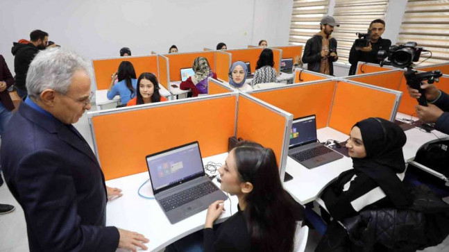 GAÜN’de Mustafa Civelek Çağrı Merkezi Laboratuvarı açıldı