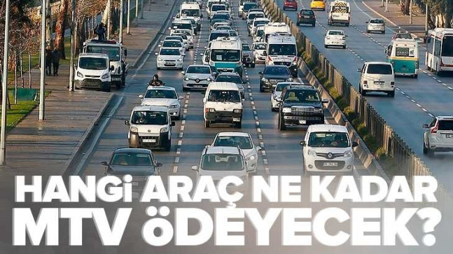 Hangi araç ne kadar MTV ödeyecek? 2023 1. taksit MTV HESAPLAMA VE ÖDEME! Model, tescil, silindir hacmi ve matraha göre…
