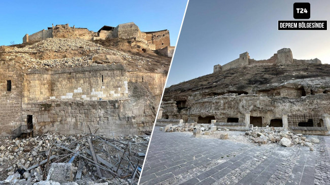 Kahramanmaraş merkezli depremde hasar alan Gaziantep Kalesi’ne yanlış restorasyon mu uygulandı?