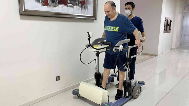 (ÖZEL) Yürüyebilmek için 2 bin 869 kilometre yol geldi