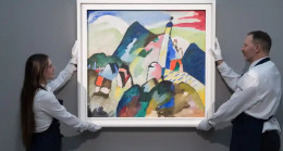 Sahipleri toplama kampında öldürülmüş, Naziler esere el koymuştu; Vasili Kandinski başyapıtı açık artırmada 37 milyon sterline satıldı