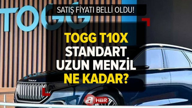 TOGG menzil ne kadar? Kaç dakikada şarj oluyor, kaç km hız yapıyor? TOGG T10X C-SUV standart uzun menzil özellikleri