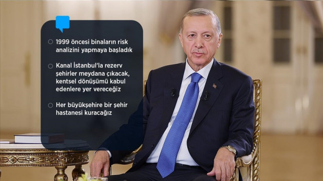 Deprem bölgesindeki vatandaşlarımızı en kısa zamanda dayanıklı konutlara yerleştireceğiz