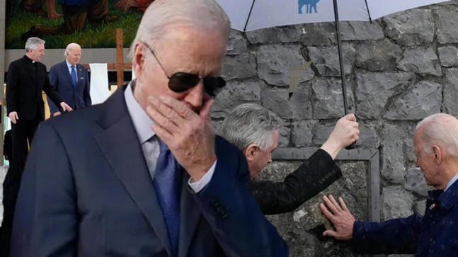 ABD’nin konuştuğu tesadüf: Biden karşısında görünce gözyaşlarına boğuldu!