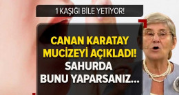 Canan Karatay mucizevi yöntemi açıkladı! 1 kaşığı ağız kokusunu yok ediyor! Sahurda bunu yaparsanız…