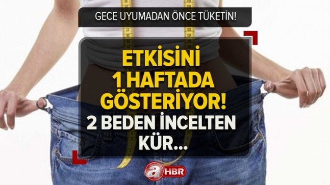 Diyet yapmadan uykuda yağ yakın! 1 haftada tığ gibi olabilirsiniz! Her gece yatmadan önce…