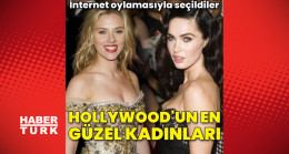 İnternet oylamasıyla seçildiler! Hollywood'un en güzel kadınları