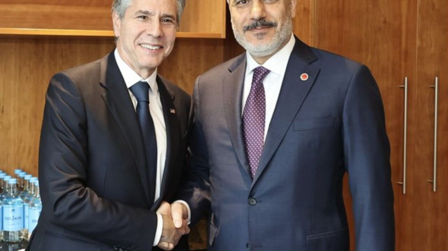 Dışişleri Bakanı Fidan ABD'li mevkidaşıyla görüştü