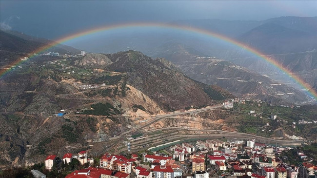 Artvin’in kuzey ilçeleri için kuvvetli yağış uyarısı