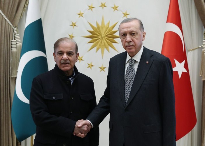 Cumhurbaşkanı Erdoğan, Pakistan Başbakanı Şerif'i kabul etti #2