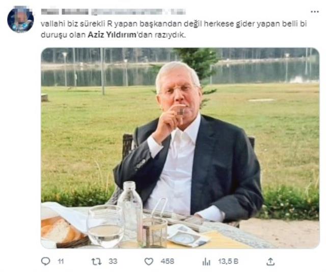 Sosyal medya yangın yeri! Ali Koç'un istifasını isteyenler Aziz Yıldırım'a seslendi