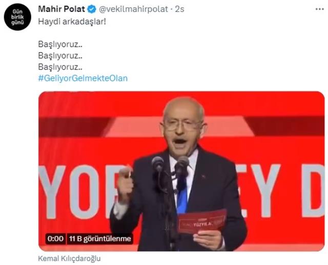 Önce yazdı, sonra sildi! Kılıçdaroğlu'nun danışmanının, 'Başlıyoruz' paylaşımı kafaları karıştırdı