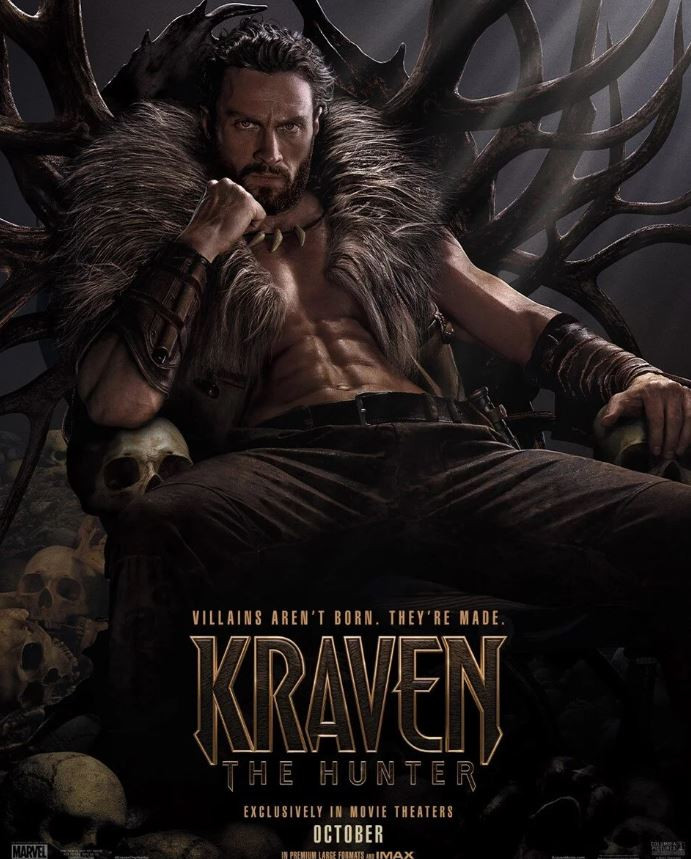 'Kraven the Hunter' filminin afişi yayınlandı - Resim : 1