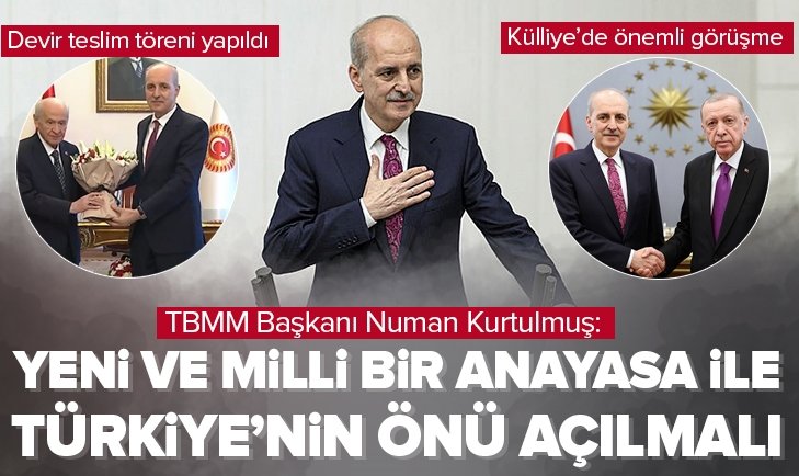 Yeni TBMM Başkanı Kurtulmuş oldu