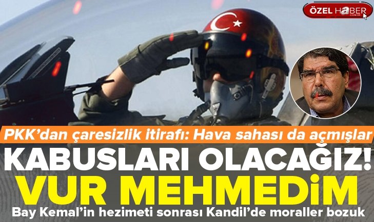 PKK’lı teröristleri Mehmetçik korkusu sardı!